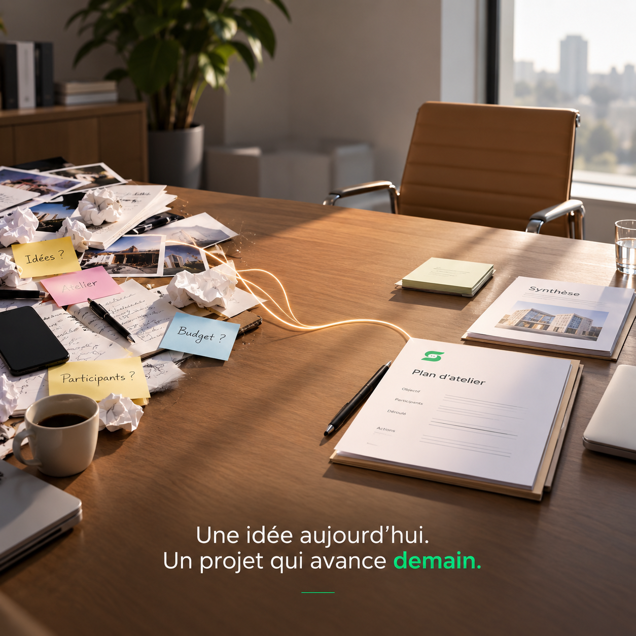 Espace de travail et projet SABI Workspace